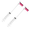 Healeved 2 Sets DIY Lipstick Mold Tool Set for Lip