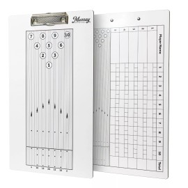 Murray Sporting Goods Bowling Dry Erase Coaches Clipboard | Double-Sided