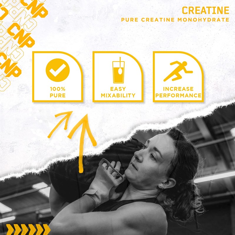 CNP Professional Creatine Range, 500g / 250g Creatine Monohydrate Powder,