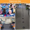Black Carpet Spots Markers for Classroom - ForTomorrow 36 Pcs