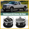 REPAIROCK 2 Pcs Dashboard Louver AC Heater Air Vent CL3Z19893EA