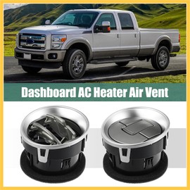 REPAIROCK 2 Pcs Dashboard Louver AC Heater Air Vent CL3Z19893EA Front Interior AC Vent Louvre for Ford F150 Lobo 2009-2014 Auto Replacement Parts