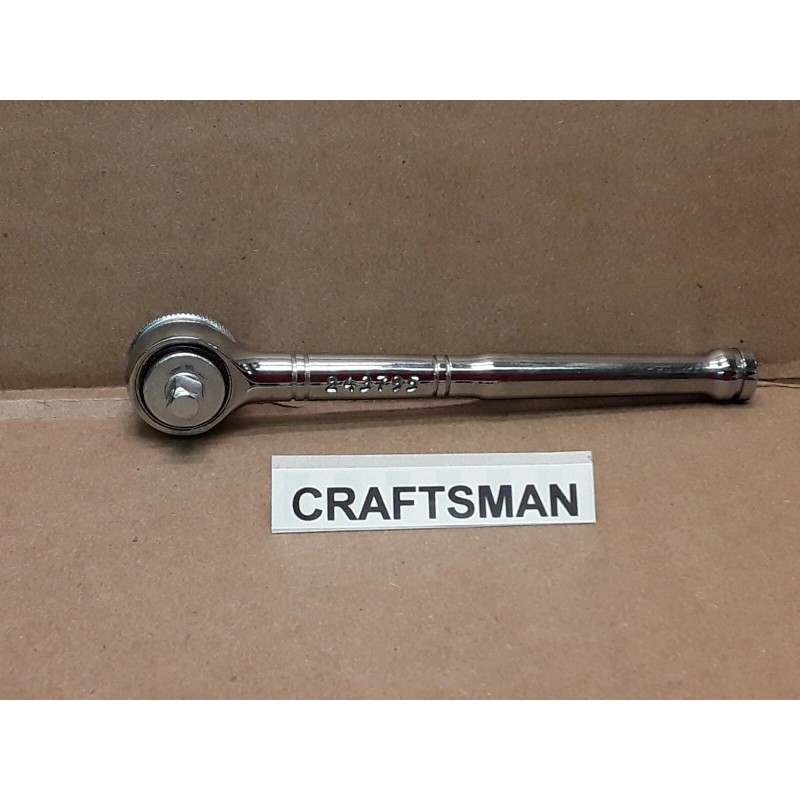 CRAFTSMAN 43795 Thumb Wheel 1/4 Drive RATCHET WRENCH Tri Wing