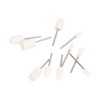 100Pcs Polishing Head Wool Felt Tapered Cylindrical Buffing Wheel Set