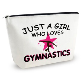 Yoxiumi Gymnastics Gifts Gymnastics Stuff Gymnastic Makeup Bag Gymnastics Bag Gymnastics Accessories Gifts for Gymnasts Gymnastics Ornament for Women Gymnastics Grip Bag Gymnastic Coach Gift