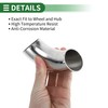 Motoforti 4pcs 90 Degree Mandrel Bend Elbow Car Exhaust Pipe