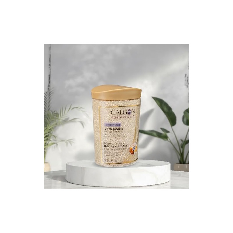 Calgon Calgon Ageless Bath Series Renewing Pearls, 16 oz.