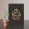 FINGERINSPIRE Damask Flower Stencil 11.7x8.3inch Reusable Damask Theme DIY Decoration