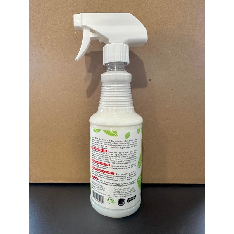 Mighty Mint Peppermint Oil Ant Killer Spray – Natural Ant