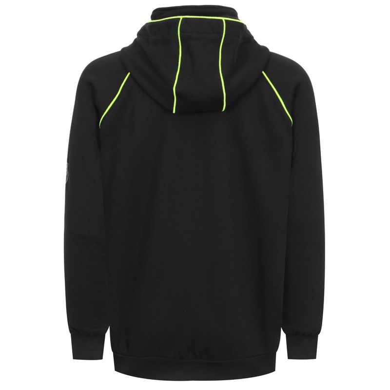 BOCOMAL FR Hoodies 12oz Heavyweight Cotton Fleece Zipper Front Flame