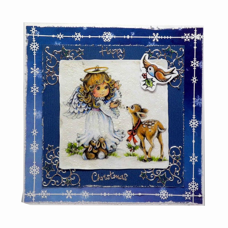 Katy Sue 'Christmas Angels' Paper Craft Pad & Card Making