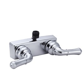 Dura Faucet DF-SA100C-CP RV Shower Faucet Valve Diverter with Classical Handles (Chrome)