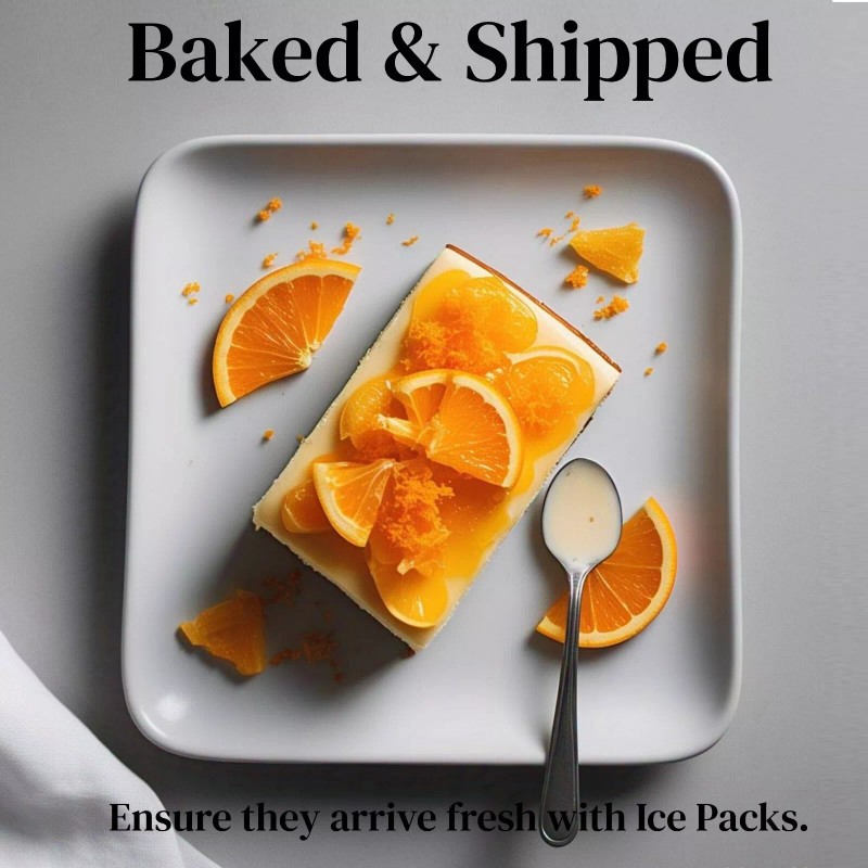 Andy Anand's Gourmet Sugar Free Orange Cheesecake 9" (2 lbs)