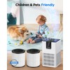 MOOKA M05 Air Purifier Filter, 3-in-1 True HEPA Filter, High-Efficiency