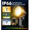MEIKEE 9W LED Landscape Lights, 110V Landscape Lighting with US