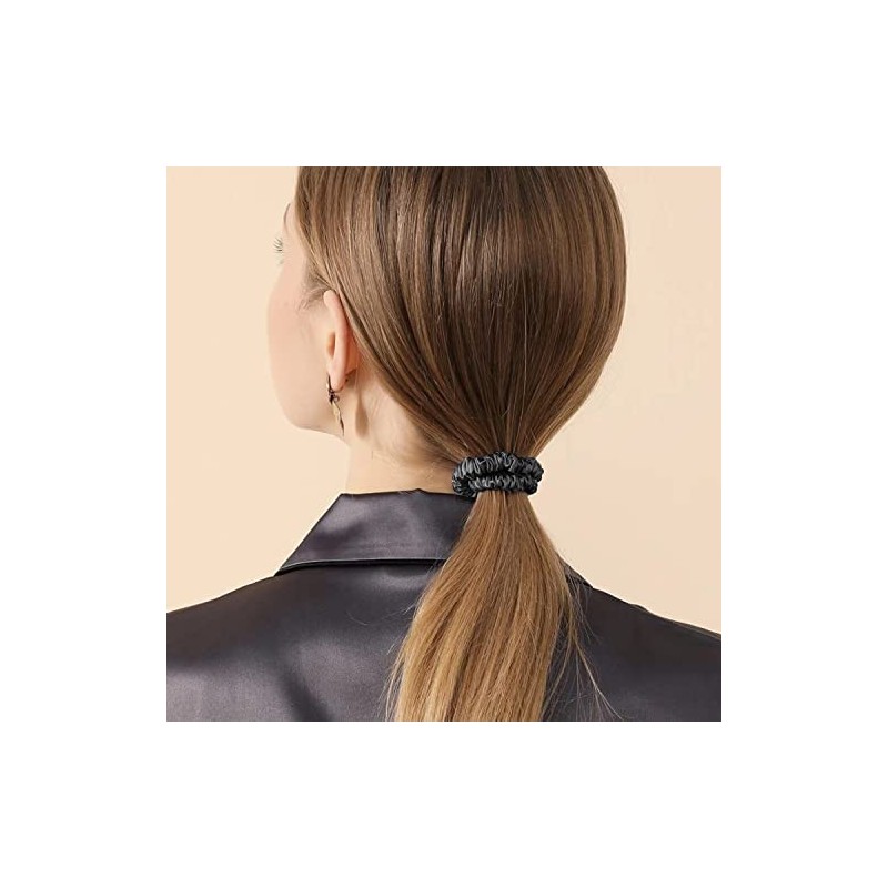 Suncdelv Silk, coleteros 100% de seda para el cabello, 22