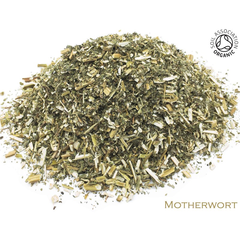 Organic Motherwort Pure Herbal Infusion (25 Unbleached Tea Bags -