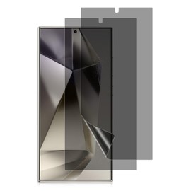 PHISIMOO Galaxy S24 Ultra 5G Film, Peeping Prevention, Flexible TPU System, Galaxy S24 Ultra SC-52E SCG26 Anti-Peeping Film, Galaxy S24 Ultra Full Protective Film [Set of 2] Privacy Protection,