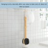 Long Handle Bath Brush with Handing Rope Silicone Shower Back