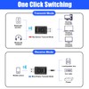 LANAFAY USB Bluetooth 5.0 Adapter with 3.5mm AUX, 4-in-1 Car