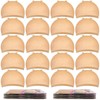 MORGLES Wig Caps, 20 Pcs Stocking Stretchy Nylon Nude Wig