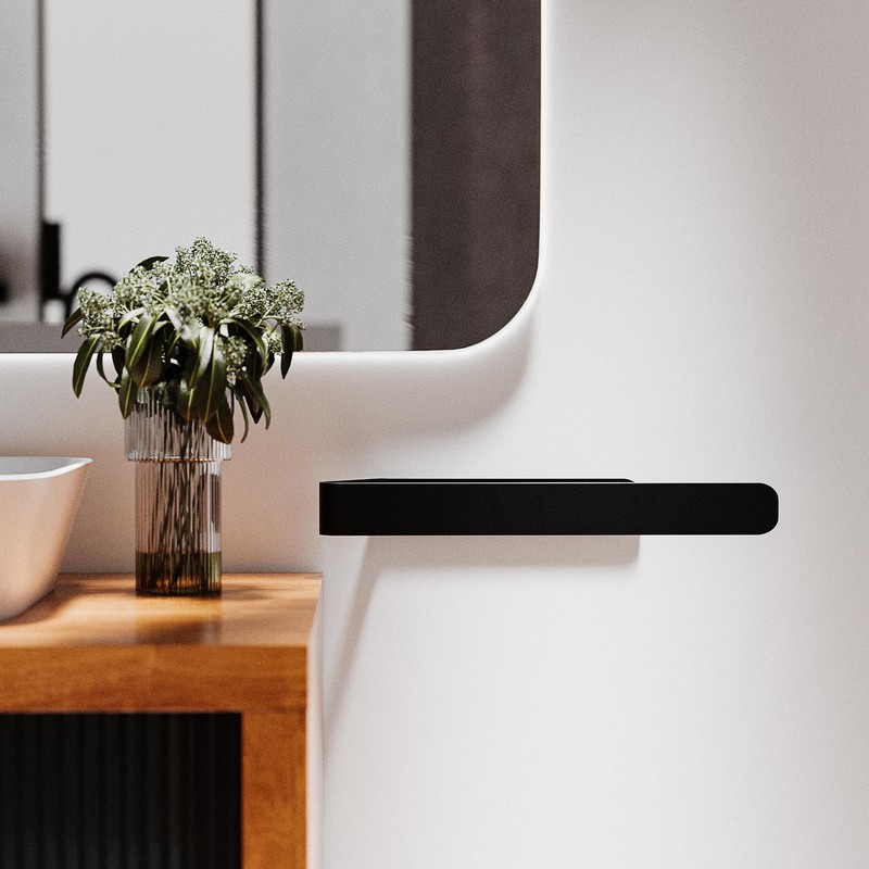 Aikzik Towel Rail No Drilling, Aluminium Full Metal Towel Rail