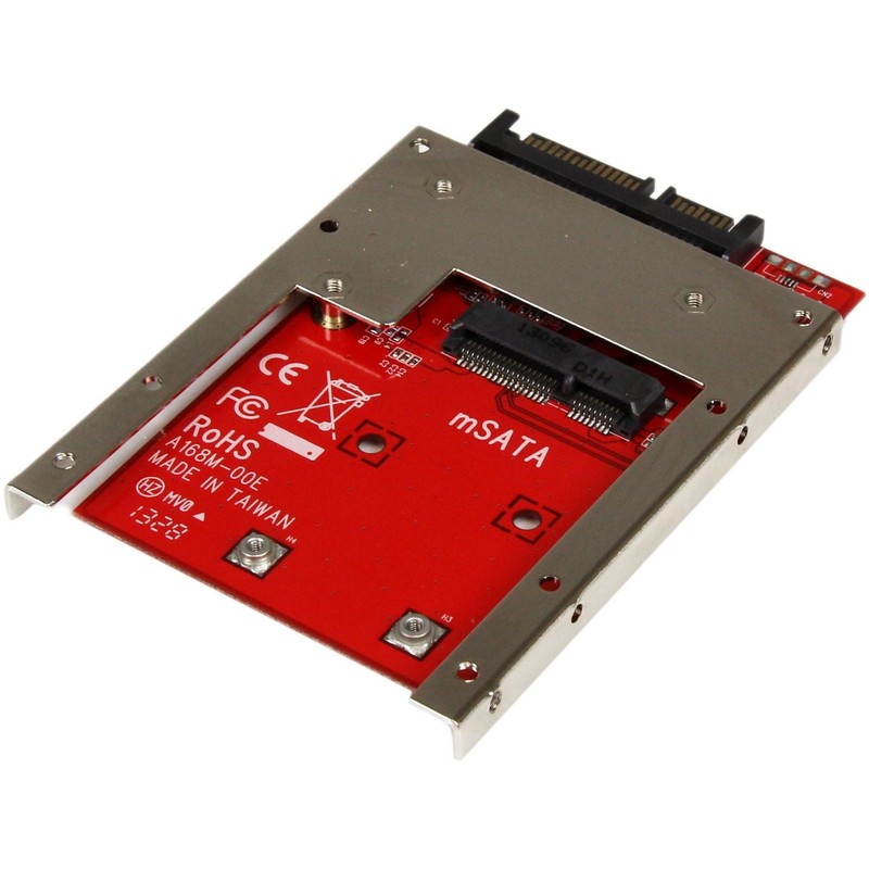 StarTech SAT32MSAT257 Adaptador Convertidor de SSD mSATA a SATA de