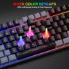 BlueFinger RGB Gaming Keyboard and Backlit Mouse Combo, USB Wired,