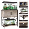 Herture 20-29 Gallon Aquarium Stand Metal Frame Fish Tank Stand