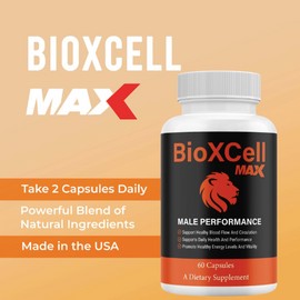 (5 Pack) BioXCell Max Performance Supplement, BioXCells Capsules