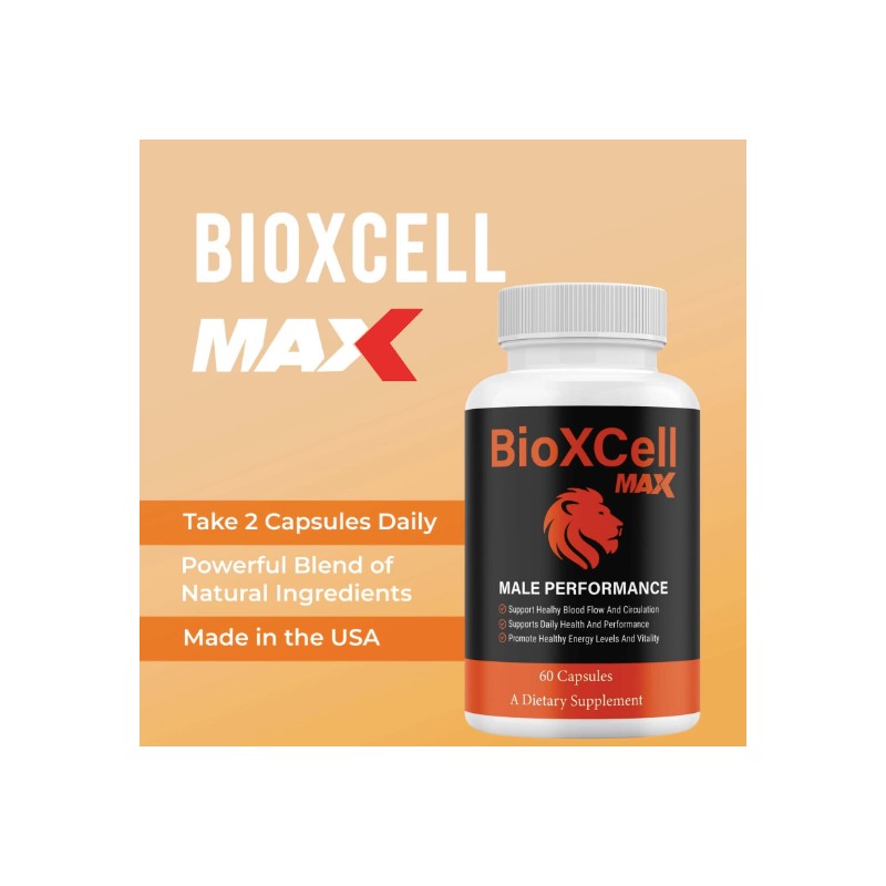 (5 Pack) BioXCell Max Performance Supplement, BioXCells Capsules