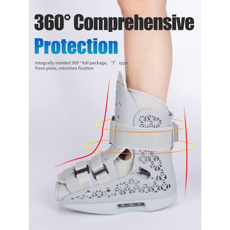 Inflatable Walker Boot, Air Cam Walker Fracture Boot, Short Walker