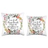 Philippians 4:13 Bible Scripture Throw Pillow