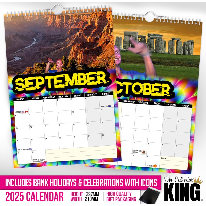 The Calendar King // Bounce by the Ounce - A4