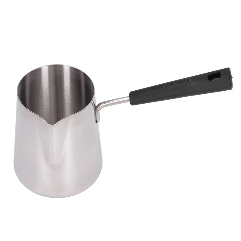 Turkish Coffee Pot 600ml Stainless Steel Glossy Surface High Temperature