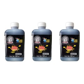 3 Tintas Oso Color Negro 250ml Para Calzado De Piel