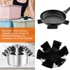 5 Piece Pot Pan Protectors for Stacking, Pan Separators Pads