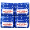 Satya Nag Champa Incense Cones, Agarbatti Scent, 4 Packs of