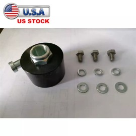 JONJEA Black Steering Wheel Quick Release Disconnect Hub 3/4" Shaft Size 1 Set