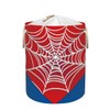 Red Spider Web Laundry Hamper - 58L Collapsible Waterproof Large