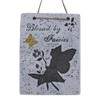 Widdle Gifts Fairy Garden 18cm Wall Plaque Design With Engraved