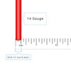BNTECHGO 14 Gauge Silicone Wire 3 ft red and 3