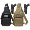 ATBP Tactical Sling Backpack With Holster Military Crossbody Bag for