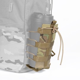 OneTigris ROC Water Bottle Holder MOLLE Field Bottle Bag Carrier Extreme Minimalist Water Bottle Holder