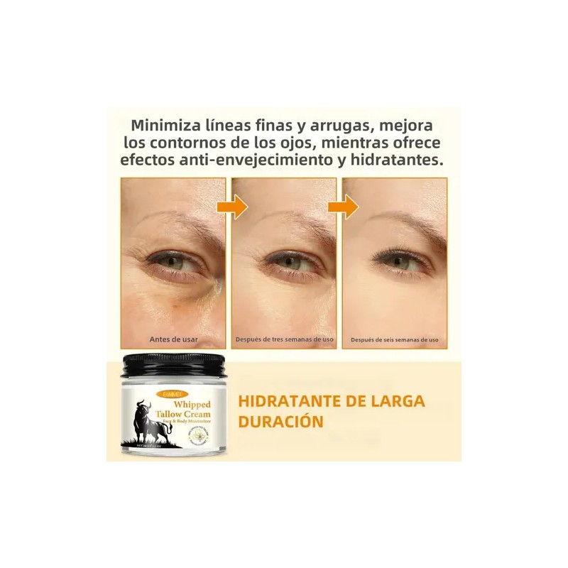 Crema Facial Corporal Cebo Res + Miel Hidrata Humecta Aclara
