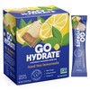 GoHydrate Sobres de electrolitos en polvo bajos en sodio sin