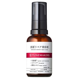 Tunemakers Serum, Sensitive Skin, Fluctuating Skin, Rough Skin, Solution Repair Essence, 1.0 fl oz (30 ml), Ceramide, Lactic Acid Bacteria, Amino Acids, Yeast Extract