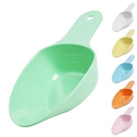 FURMYLOVE Dog Food Scoop-Melamine Pet Food Measuring Cup - 1 Cup 1/2 Cup 1/4 Cup Dog Cat Bird and Rabbit Food Feeding Scoop Dishwasher Safe -Green