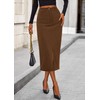 PRETTYGARDEN Corduroy Skirt Women Fall Fashion 2025 High Waisted Pencil