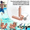 XYgdhqpt Swimming Pool Copper Electrodes Compatible with Perma Salt Chamber,Replacement